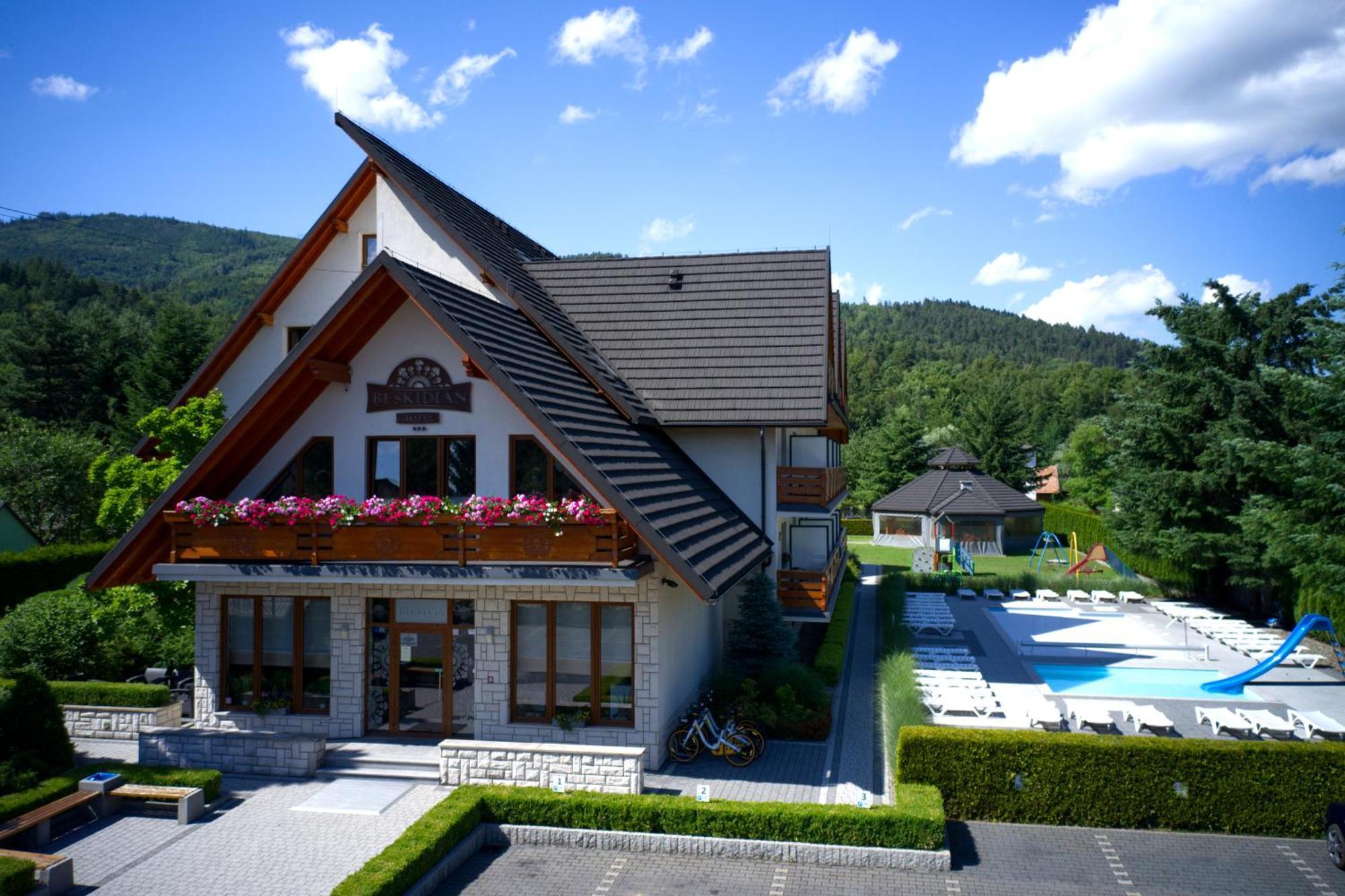 Hotel Beskidian Wegierska Gorka Exterior photo